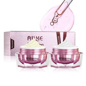 Ailke Whitening Cream for Dark Spot and Freckles 2pcs Set Day & Night